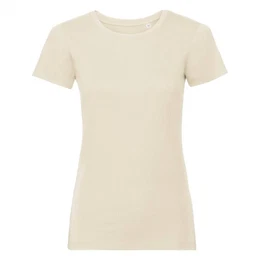 Beige women's t-shirt Pure Organic