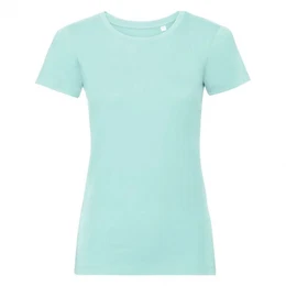 Light blue women's t-shirt Pure Organic