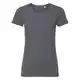 Dark grey women's t-shirt Pure Organic Russell