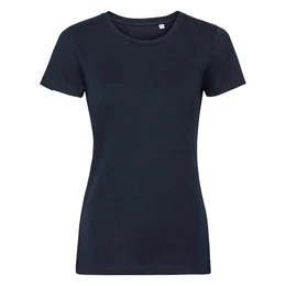 Navy Women's T-shirt Pure Organic