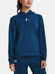 Sweatshirt Rival Terry Hoodie-BLU - Women