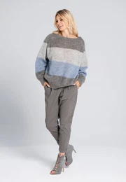 Woman's Sweater M361 Blue
