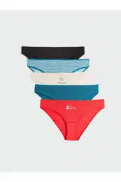 Printed Bikini Panties 5 Pack