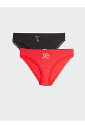 Printed Bikini Panties 2-Pack