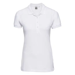 Blue Women's Stretch Polo