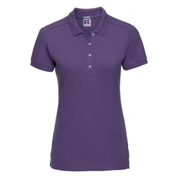 Blue Women's Stretch Polo