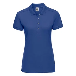 Blue Women's Stretch Polo