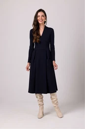 Woman's Dress B266 Navy Blue