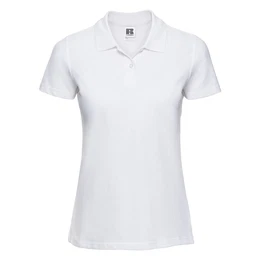 White Women's Polo Shirt 100% Cotton
