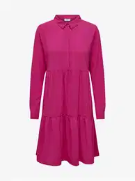 Dark pink women's dress Piper - Women