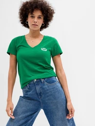 V-neck T-shirt - Women