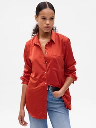 Satin Shirt - Women
