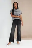 Bootcut Culotte Kavbojke Bombaž za dame image