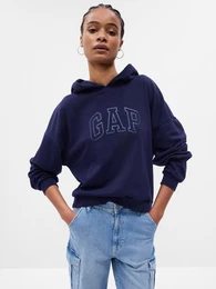 Sweatshirt with logo and hood - Women