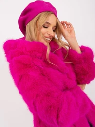 Fuchsiov pleten baret s kamrem