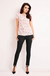 Woman's Shirt M127 Pink/Pattern