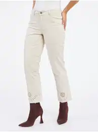 Bov dmsk zkrcen straight fit dny - Dmsk