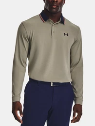 T-Shirt UA Playoff 3.0 LS Polo-GRN - Men's