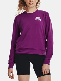 Sweatshirt UA Rival Terry Graphic Crew-PPL - Women