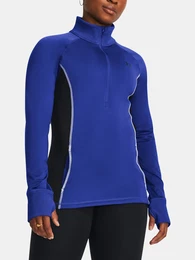 T-Shirt UA Train CW 1/2 Zip-BLU - Women