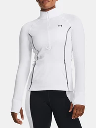 UA Train CW 1/2 Zip-WHT T-Shirt - Women