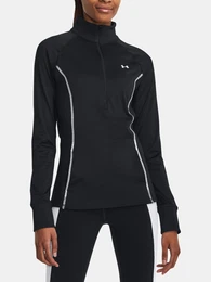 T-Shirt UA Train CW 1/2 Zip-BLK - Women