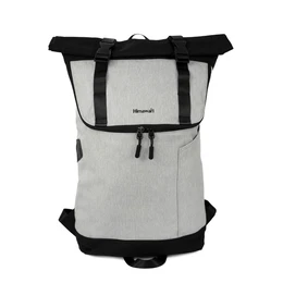 Unisex's Backpack Tr23093-1 Black/Light Grey