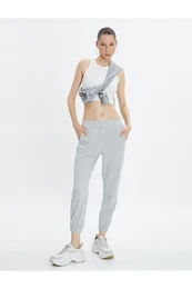 Basic jogger trenirke z epom kravatega pasu