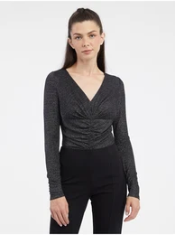 Women's Dark Grey Bodysuit - Women's