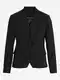 Black women's blazer VILA Vieda - Women