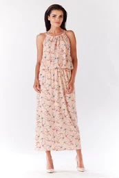 Woman's Dress A184 Pink/Pattern