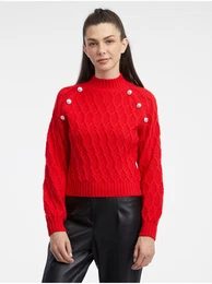 Red Ladies Sweater - Women