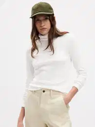 Turtleneck T-Shirt - Women
