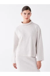 Turtleneck Plain Long Sleeve Women's Knitwear Sweater