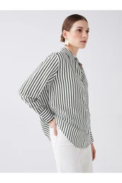 Striped Long Sleeve Women's Shirt