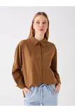 Enobarvno Srajčne Bluze za dame image