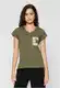 Ladies Waiting For Friday Box Olive Tee
