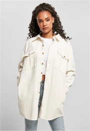 Dmsk dlouh manestrov overshirt whitesand