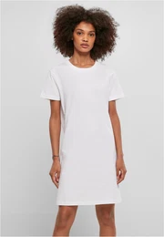 Women's dress made of recycled cotton white
