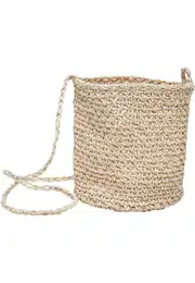 Mini Nature Bast Crossbody kabelka nature