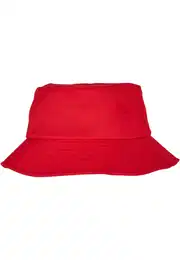 Children's Cap Cotton Twill Bucket, Red
