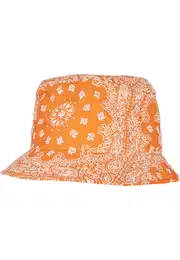Bandana Print Bucket Hat oranov