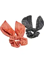 tkov scrunchies s mal XXL 2 balen oranov/ern