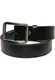 Base strap with thorn buckle made of synthetic leather black