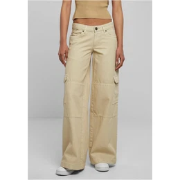Dmsk kargo denim s nzkm pasem offwhite raw