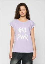Dmsk triko GRL PWR lila