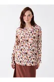 Mešane barve Dolga Bluza za dame image