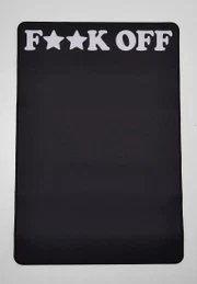 Fuck OFF Desk Pad erno/bl