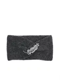 Dark Grey Women's Winter Headband - Women