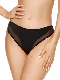 Zara brazilian thong black